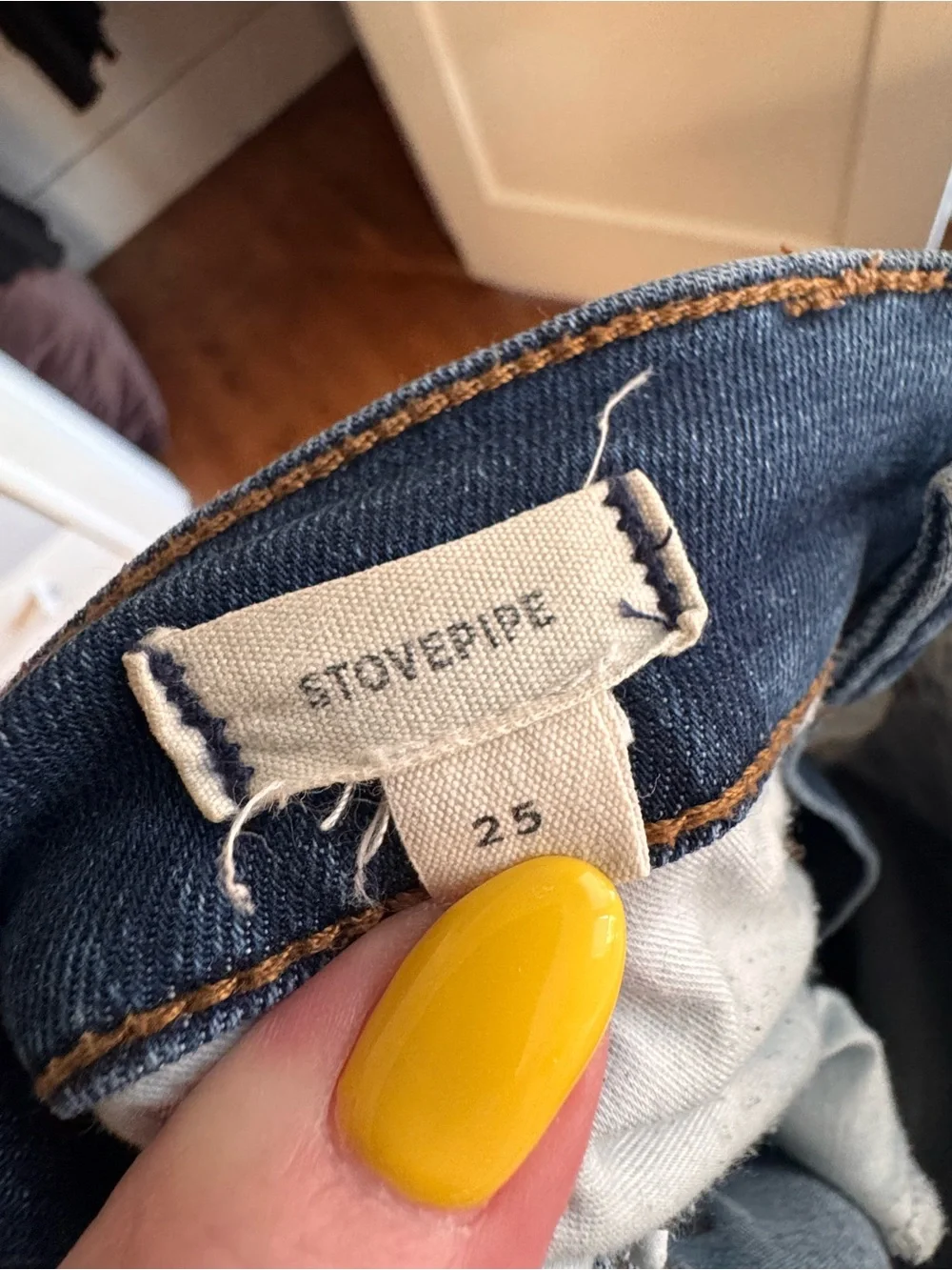 Madewell Stovepipe Jeans in Medium Blue Wash